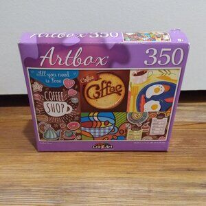 Coffee Themed 350 Piece Puzzle